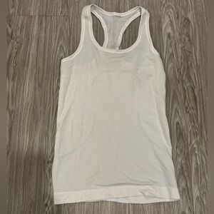 Lululemon white racerback tank
